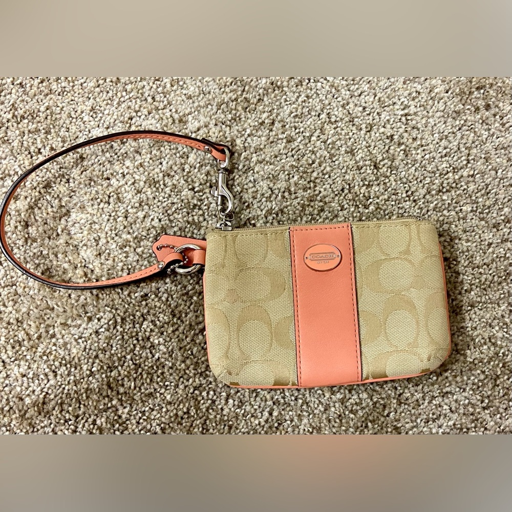 Coach wristlet